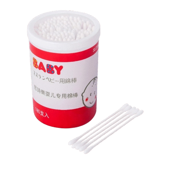 my-11134201-7rasi-m0tjqvcgglqz59 Suzuran Baby Antibacterial Cotton Swab 180s
